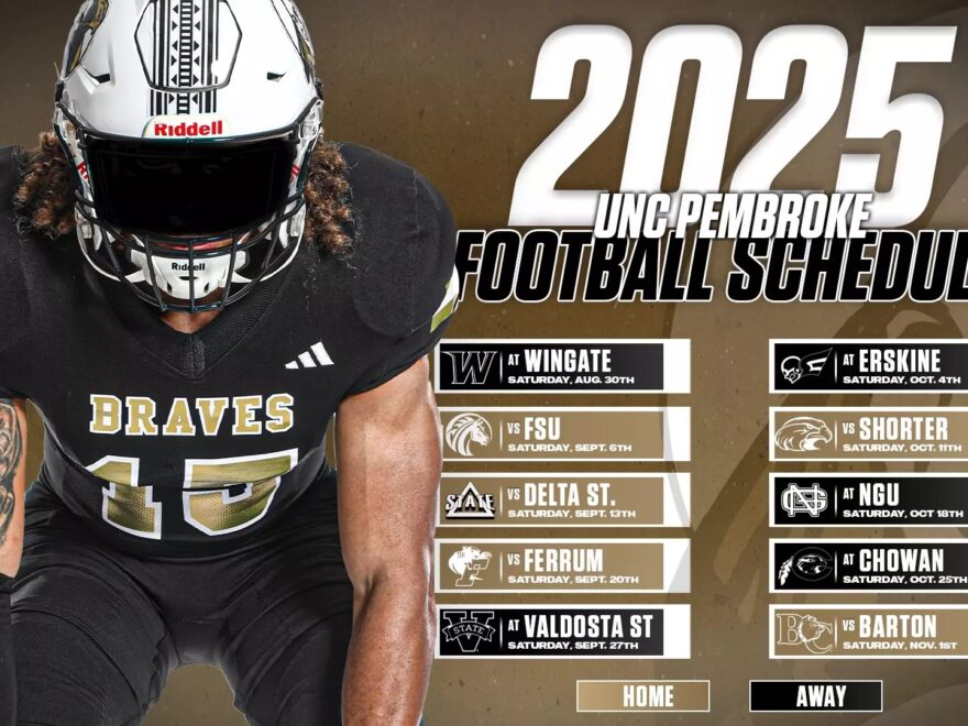 Football Releases 2025 Schedule UNCP Athletics