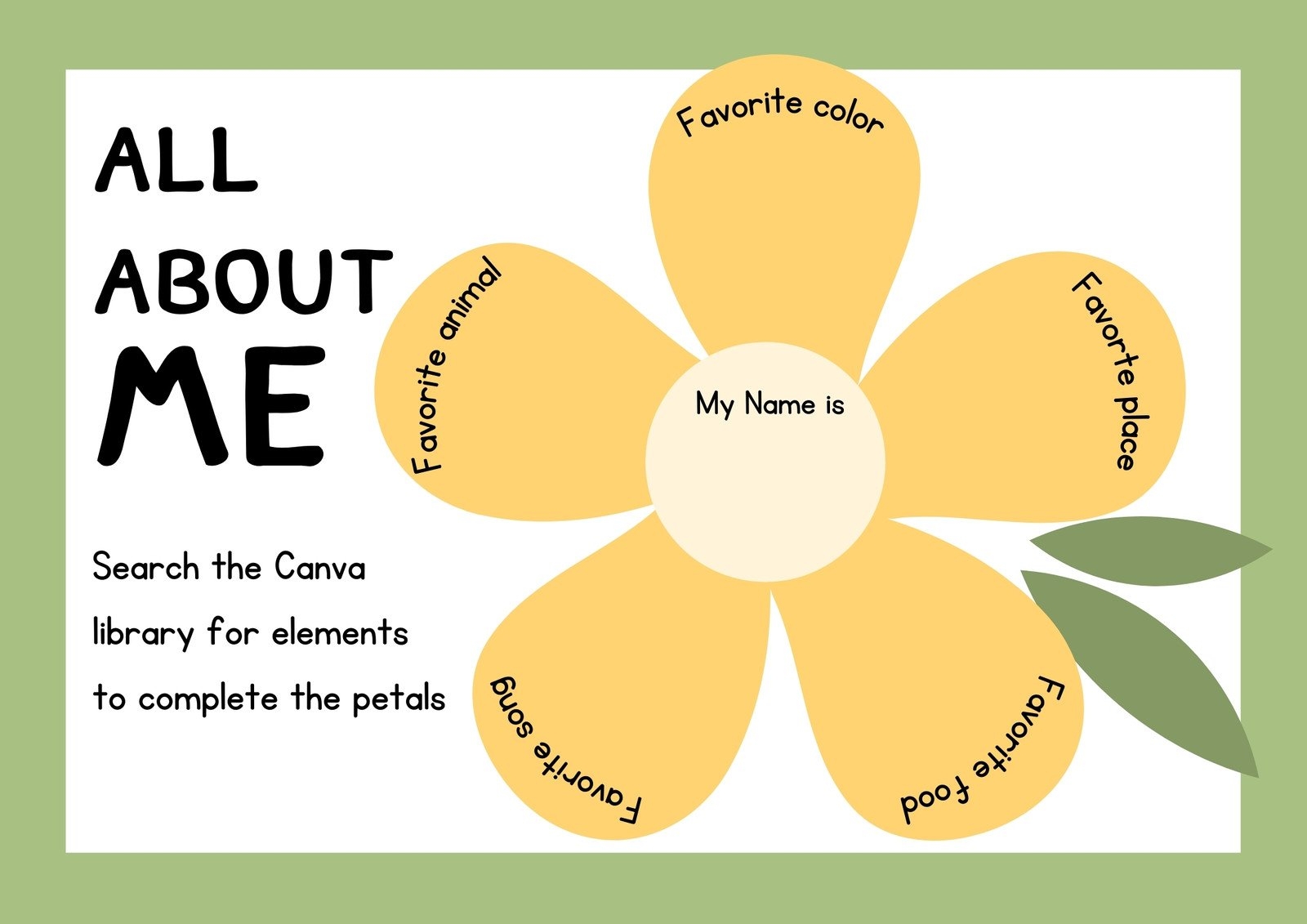 Free All About Me Printables Regarding Technology