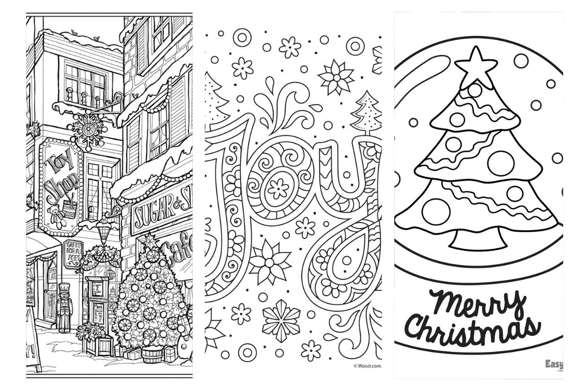 Christmas Coloring Sheets Printable Free