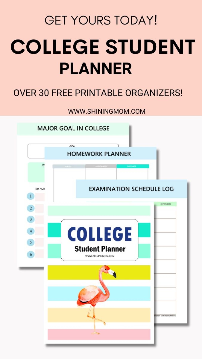 Free College Planner 2025 2026 Best Printable Templates
