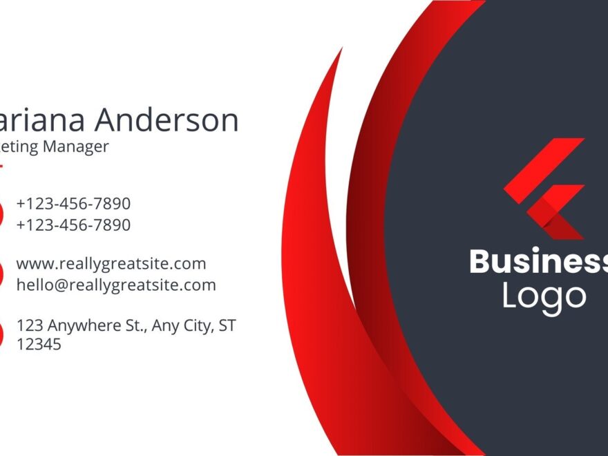 Free Custom Printable Simple Business Cards Canva