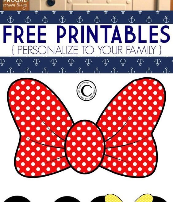 FREE Disney Cruise Door Printables