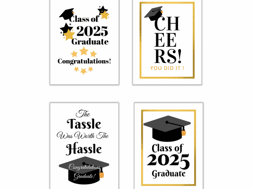 Free Graduation Printables For 2025 Add A Little Adventure