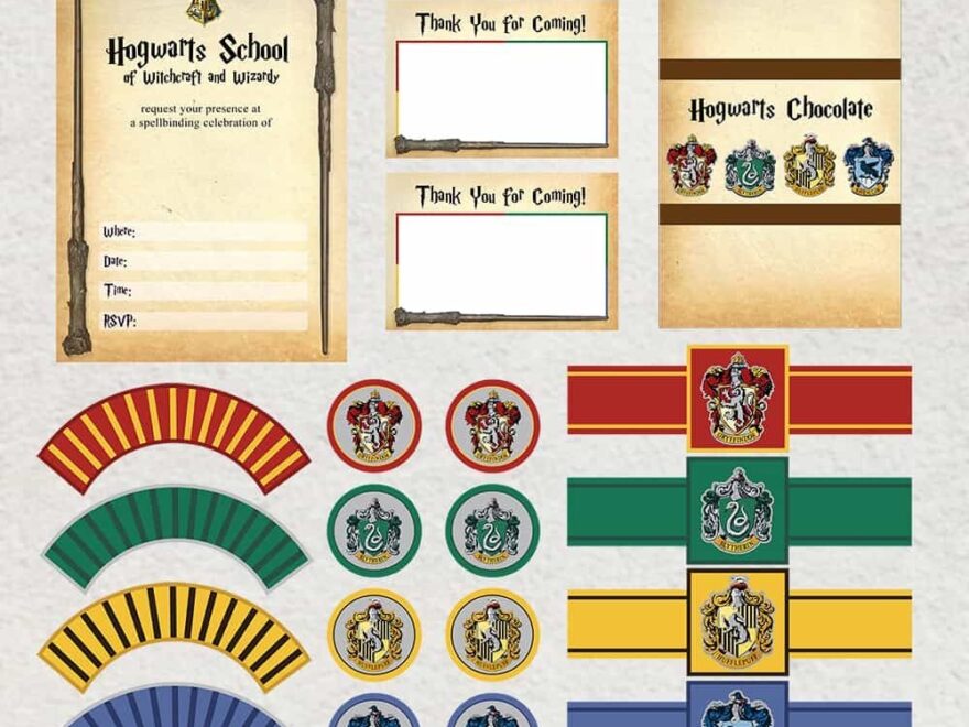 Free Harry Potter Party Printables
