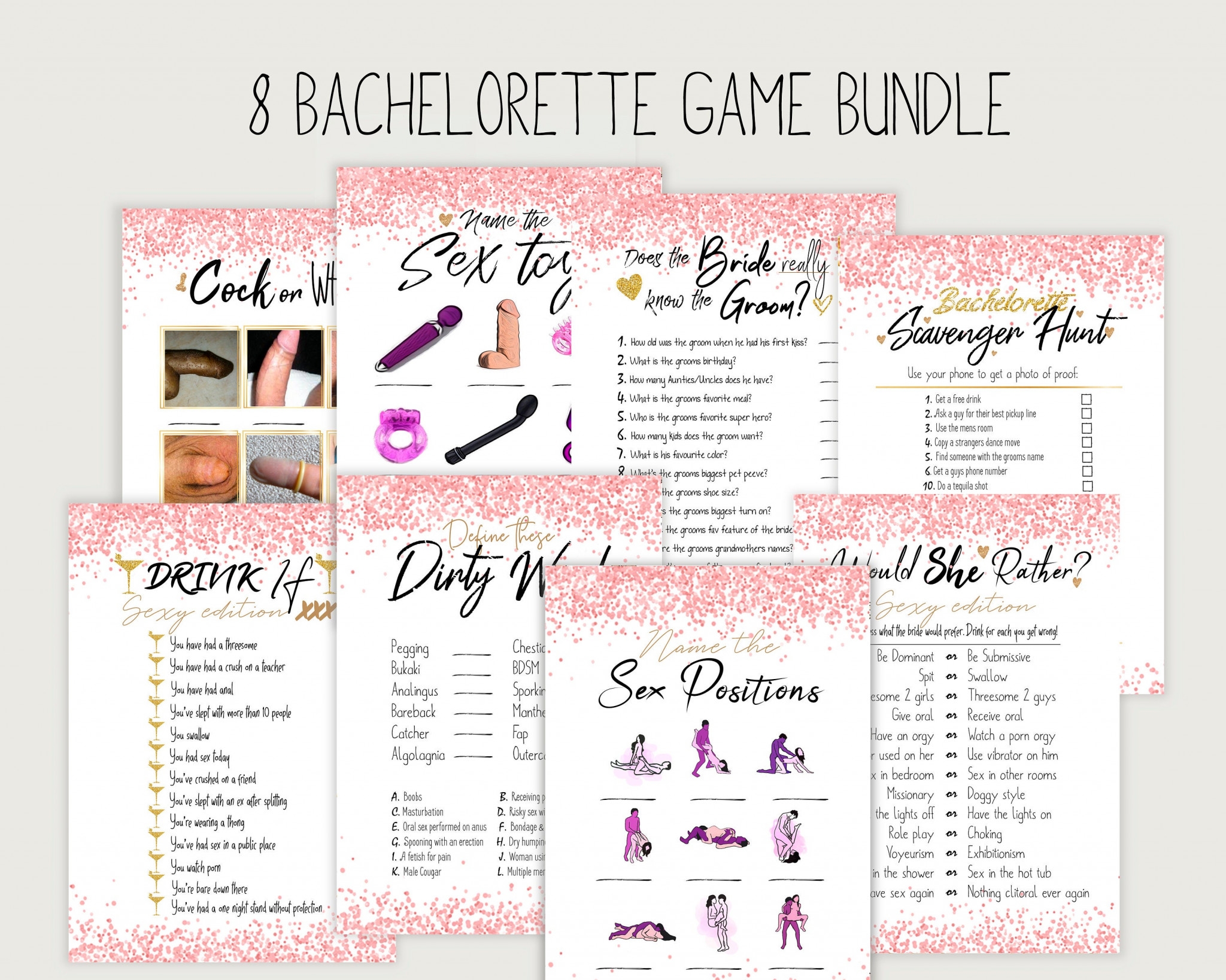 Bachelorette Party Free Sign Printables