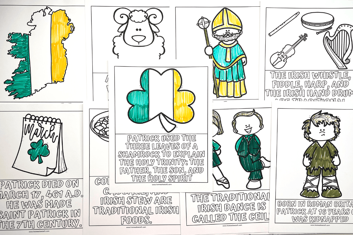 Free History Of St Patrick s Day Worksheet For Kids