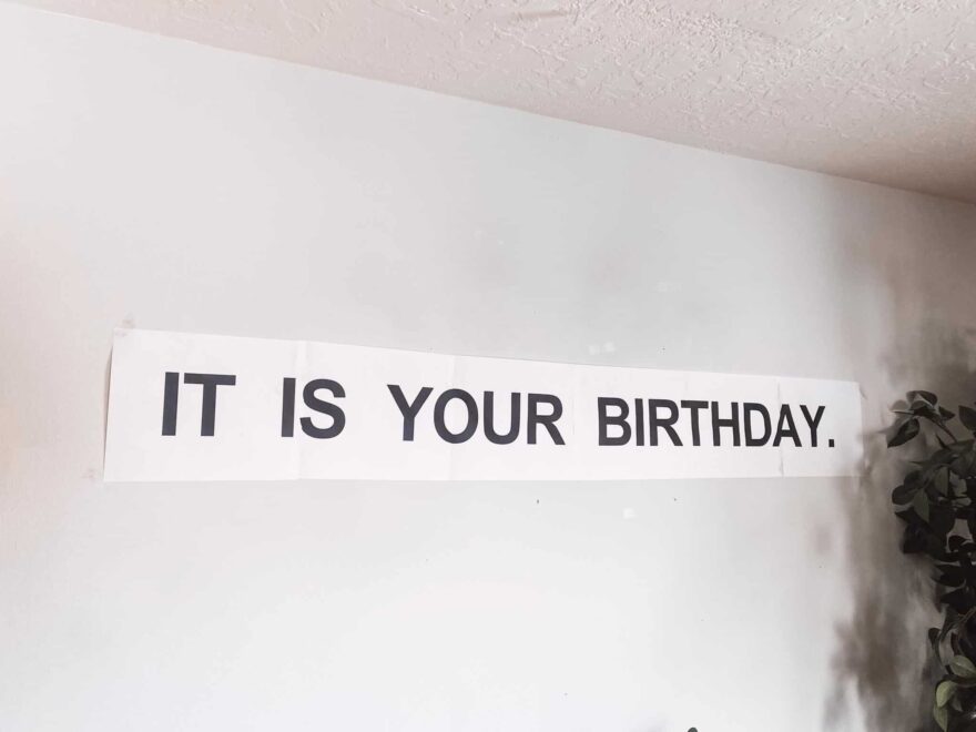 Free It Is Your Birthday Banner From The Office PRACTICAL PRETTY