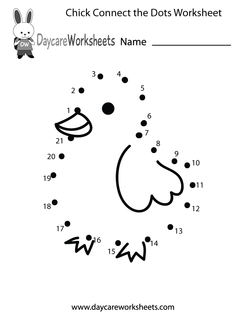 Free Connect The Dots Printable