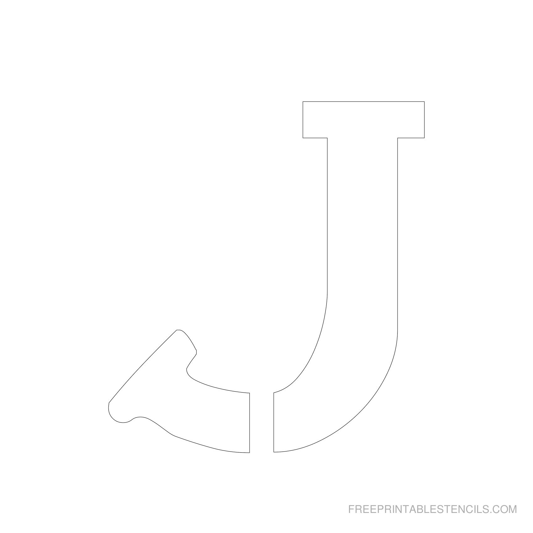 Free Printable 5 Inch Alphabet Letters