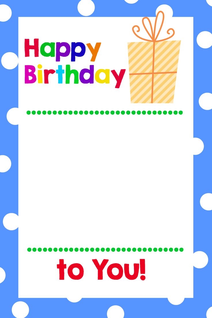 Free Printable Birthday Cards That Hold Gift Cards Crazy Little Projects