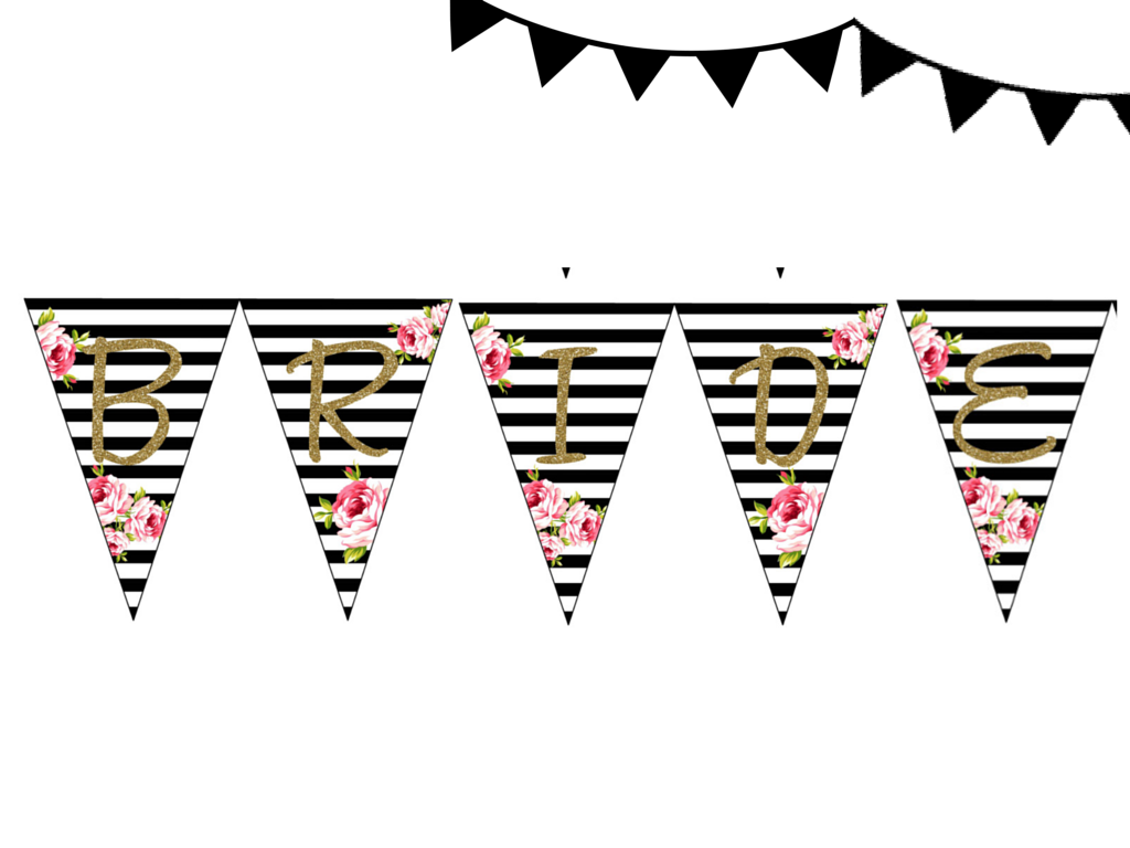 FREE Printable Bridal Shower Banner Bridal Shower Ideas Themes