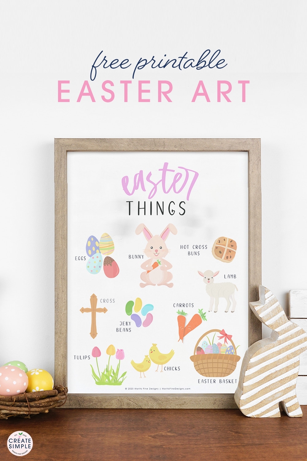 Free Printable Easter Art 