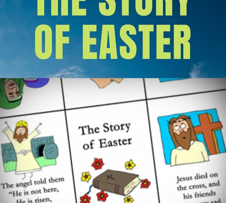 Free Printable Easter Story Mini Book For Children s Ministry
