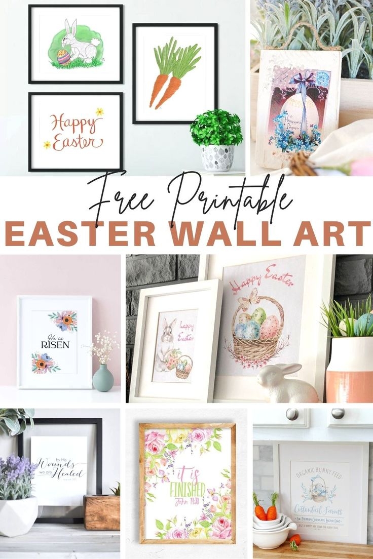 Free Printable Easter Wall Art 20 Gorgeous Prints 