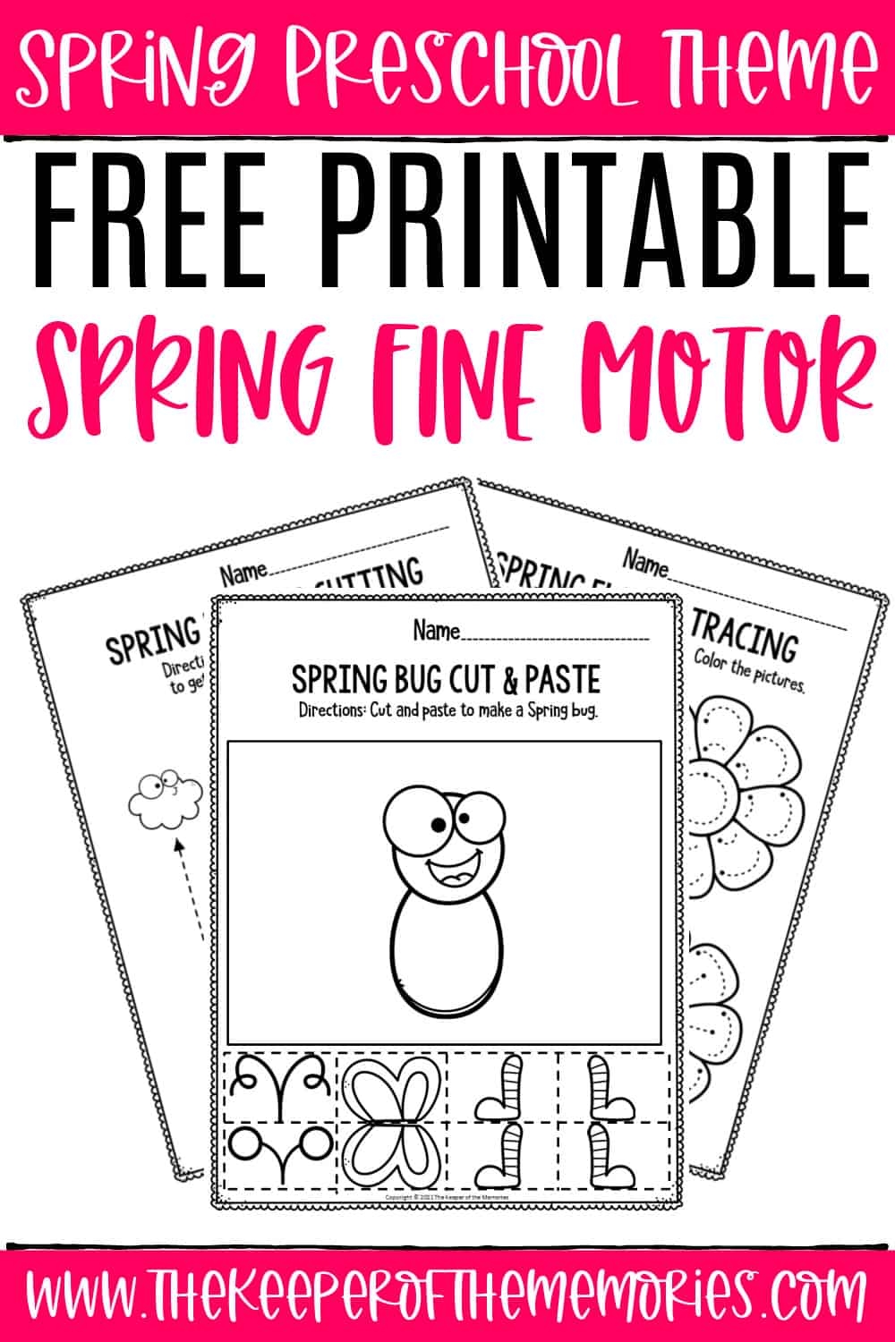 Teaching Preschool About Spring Free Printables