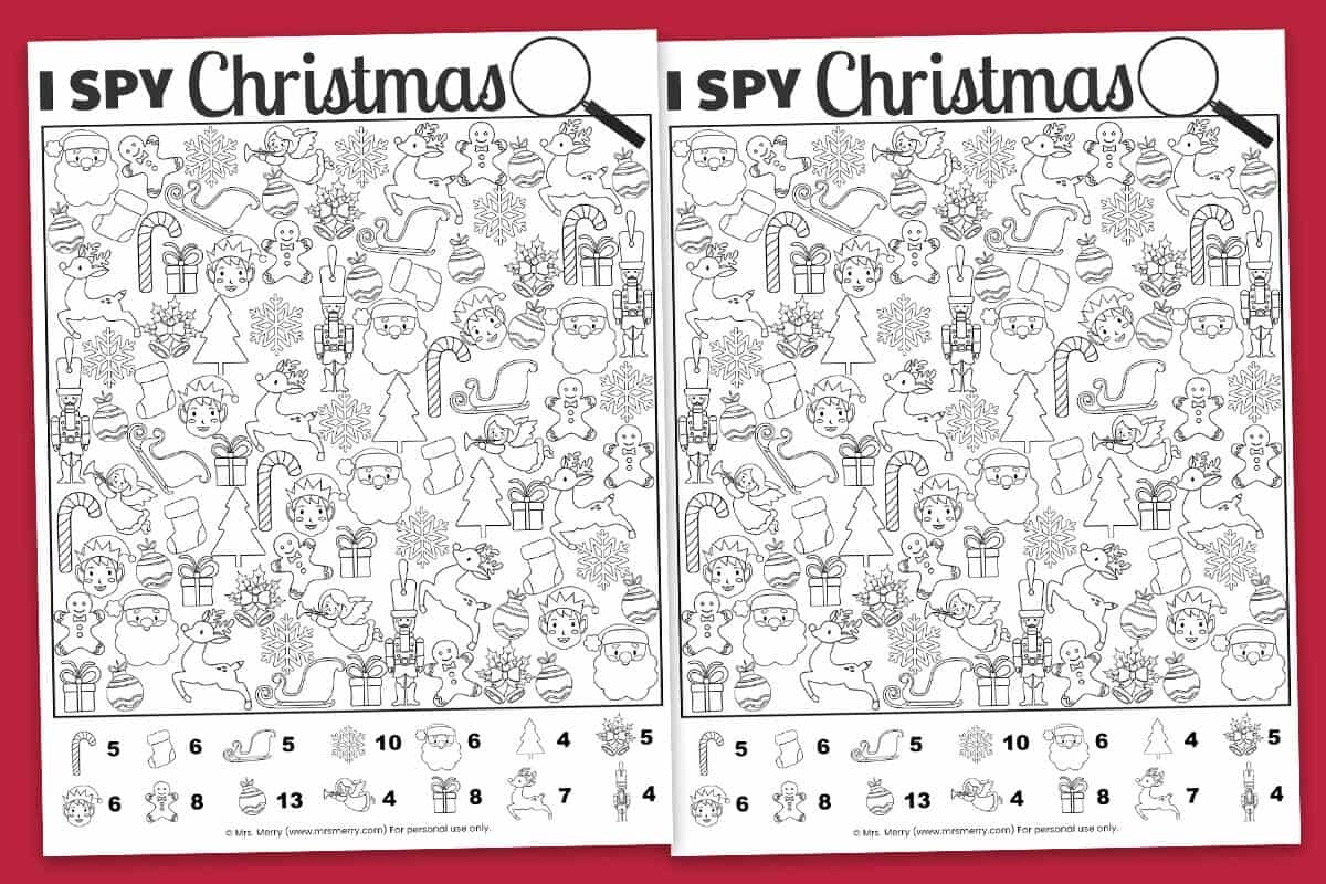 Free Printable Nativity Hidden Picture Puzzle
