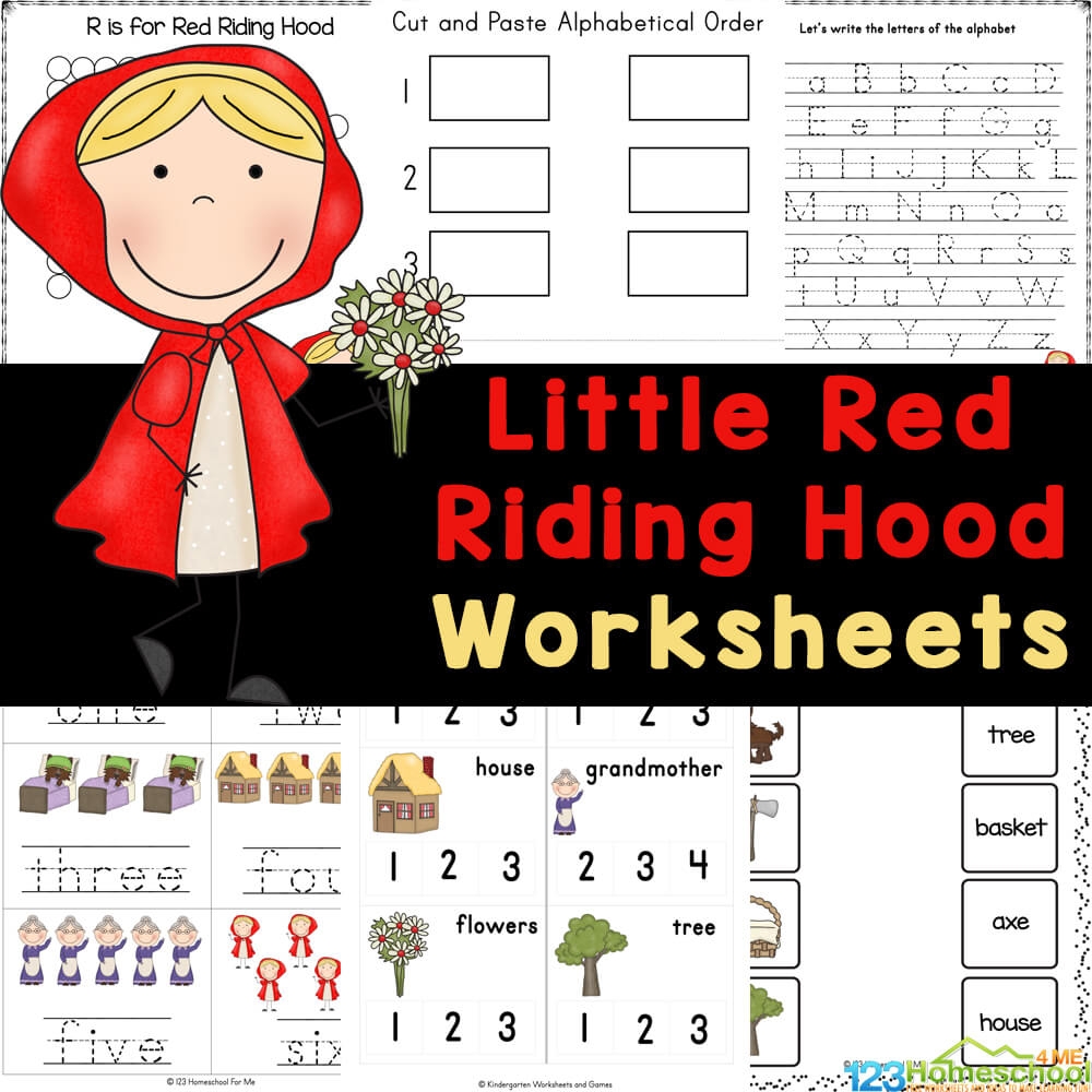 Little Red Riding Hood Printables