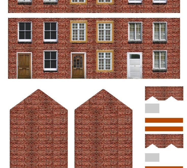 Free Printable Model Railroad Buildings