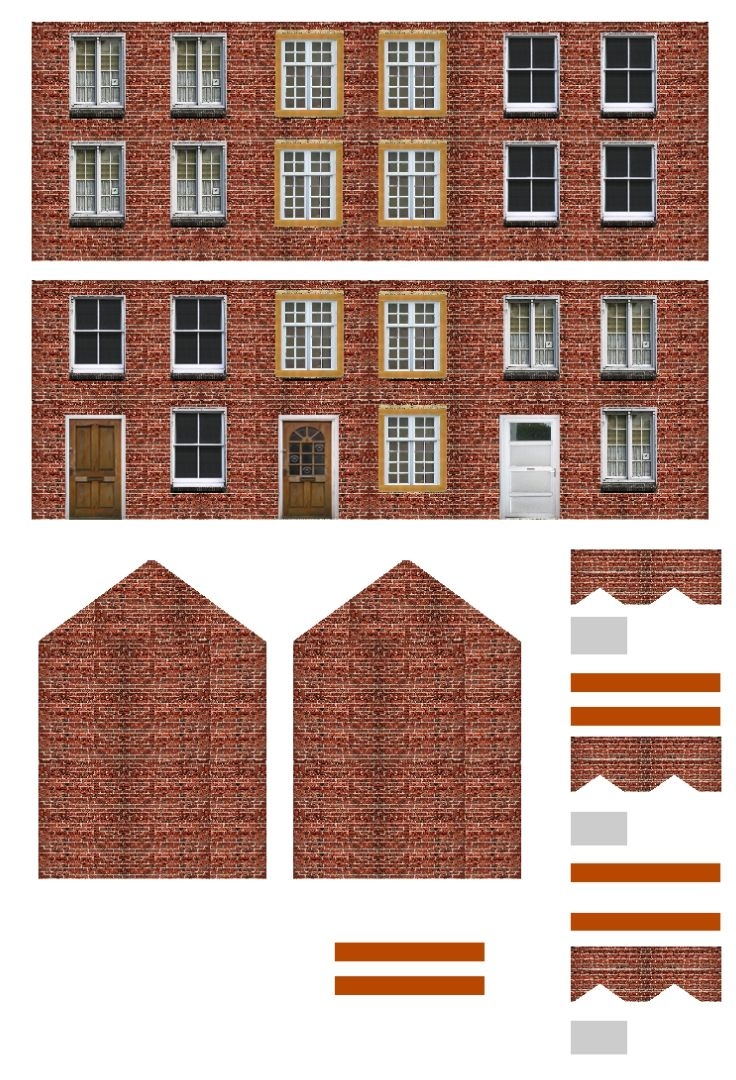Free Printable Model Railroad Buildings