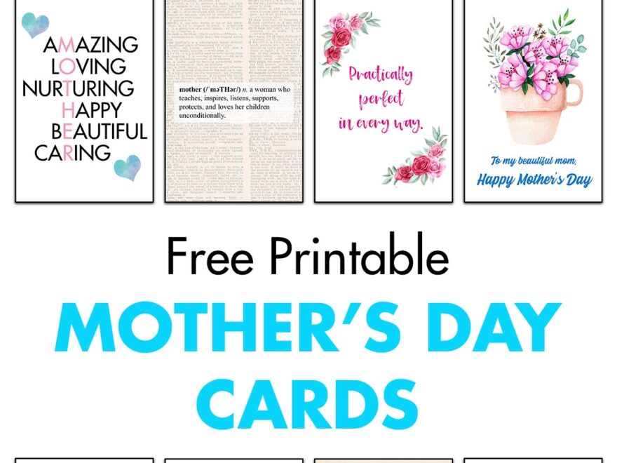 Free Printable Mother s Day Cards Rose Clearfield