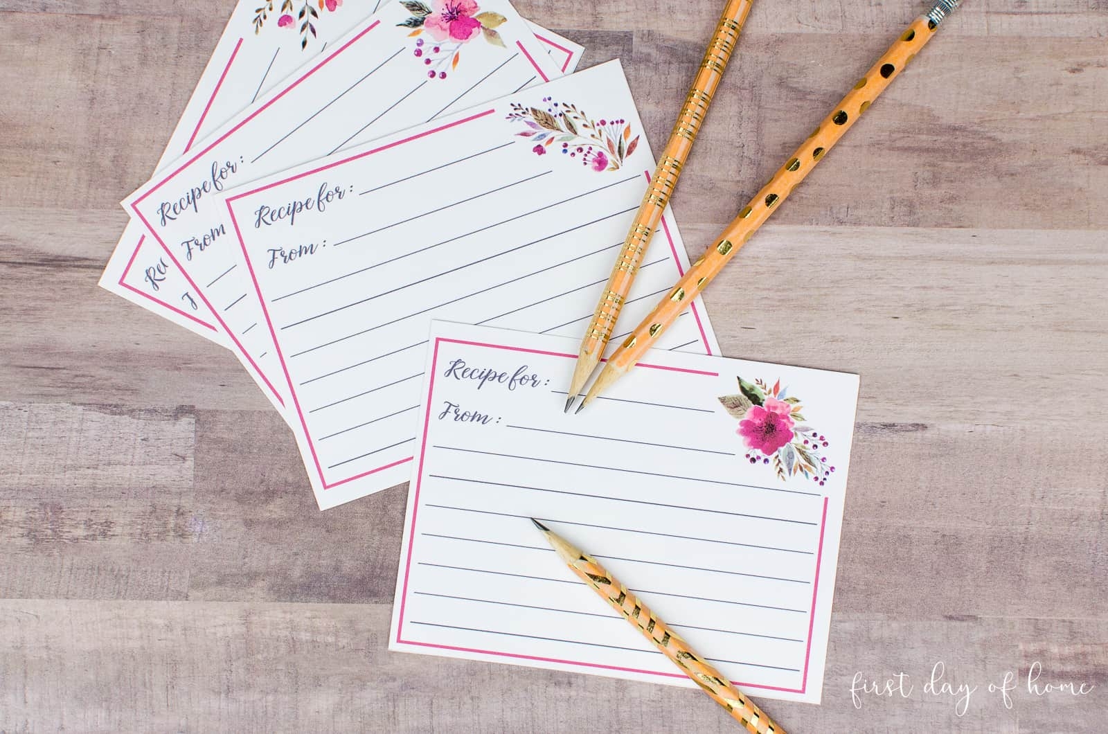 Free Printable Recipe Cards With Easy Download Instructions