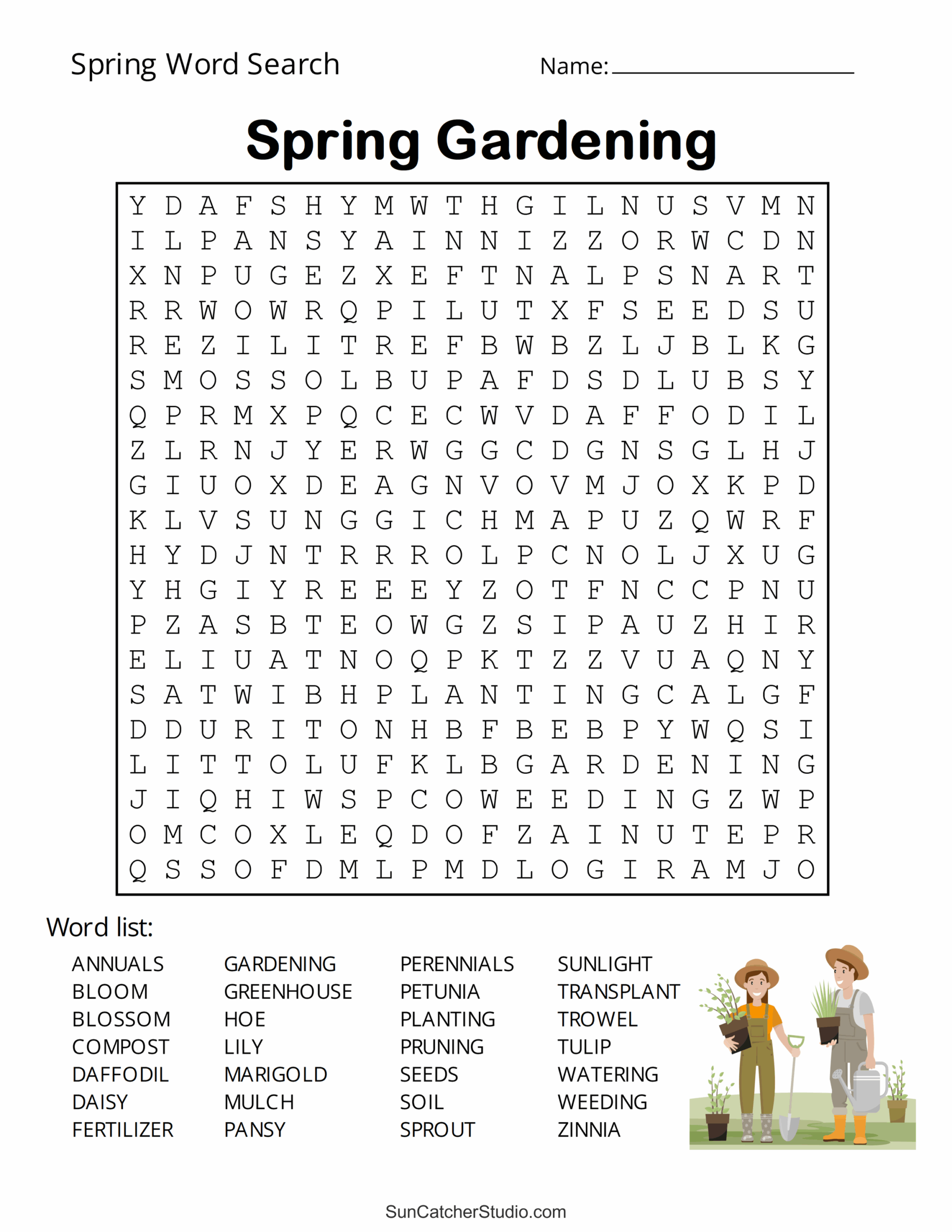 Free Printable Puzzles For Seniors