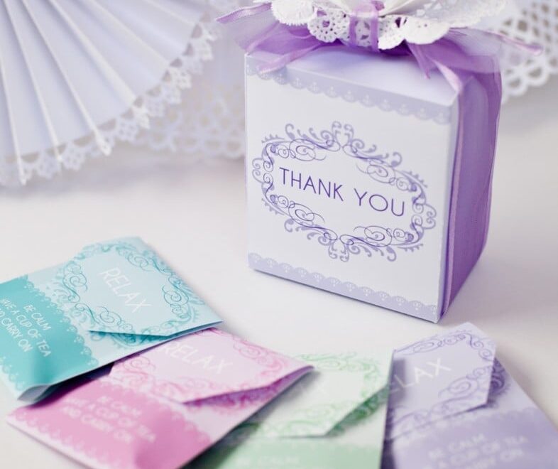 Free Printable Tea Bag Favors Frog Prince Paperie