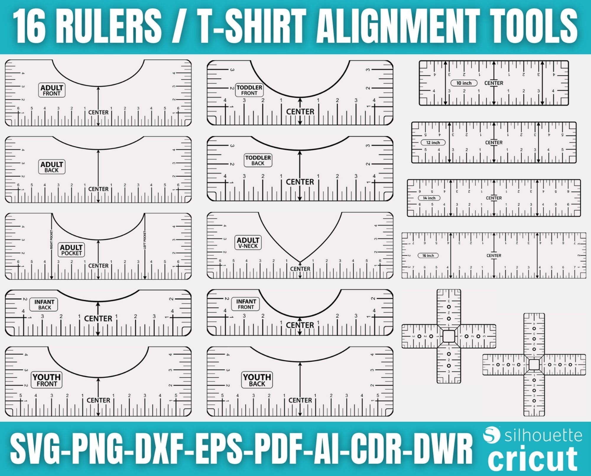 Free Printable T Shirt Alignment Tool