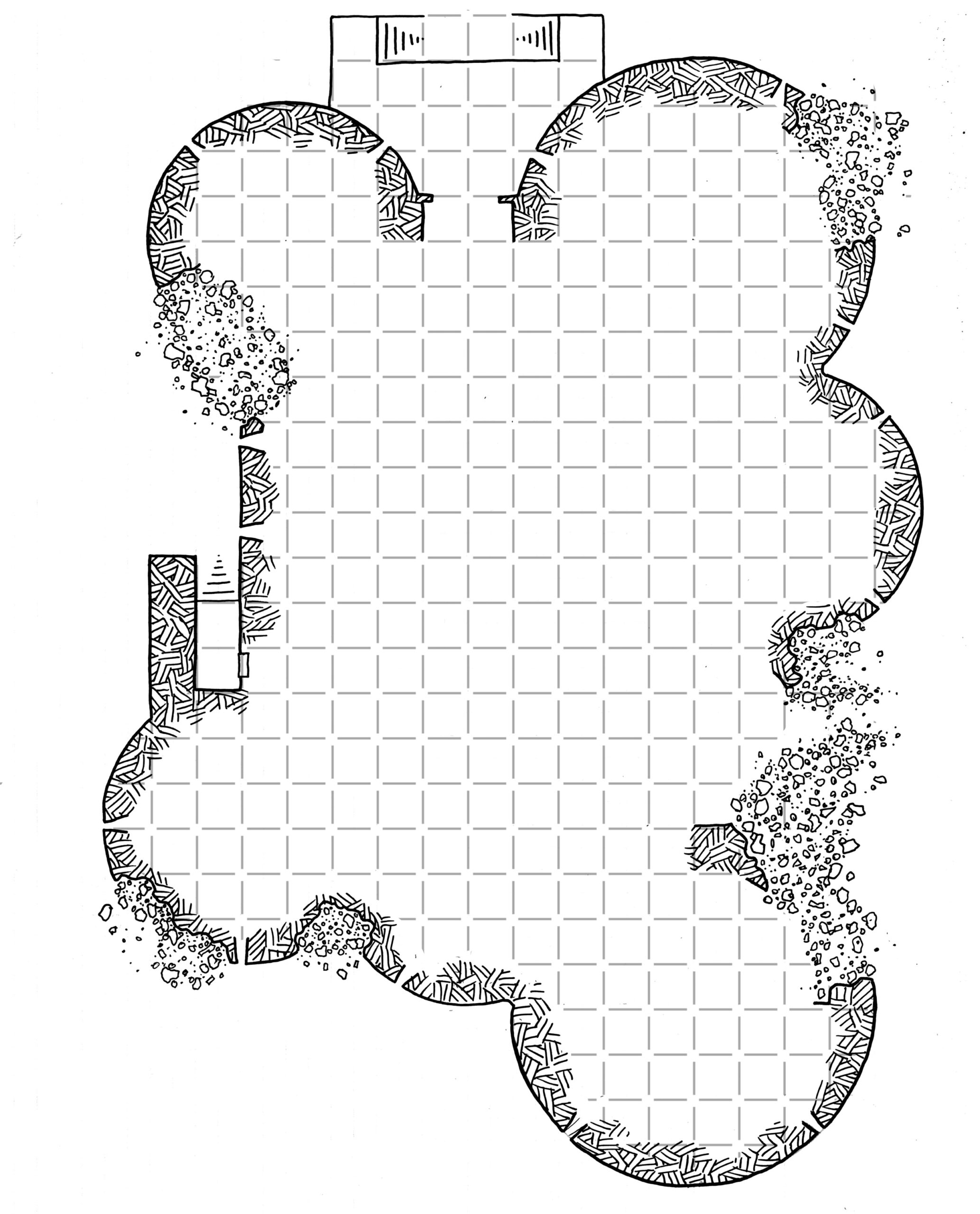 Cragmaw Hideout Player Map Printable