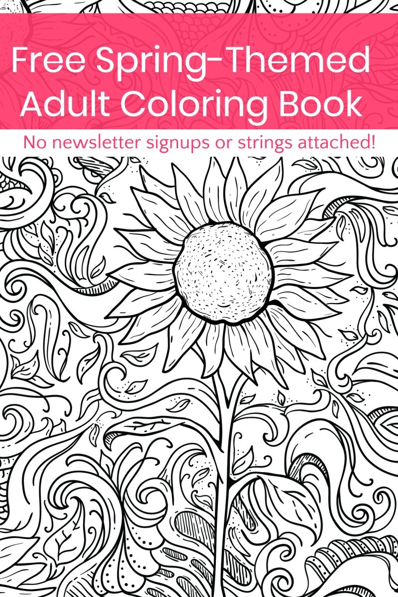 Free Printable Spring Pictures For Adults