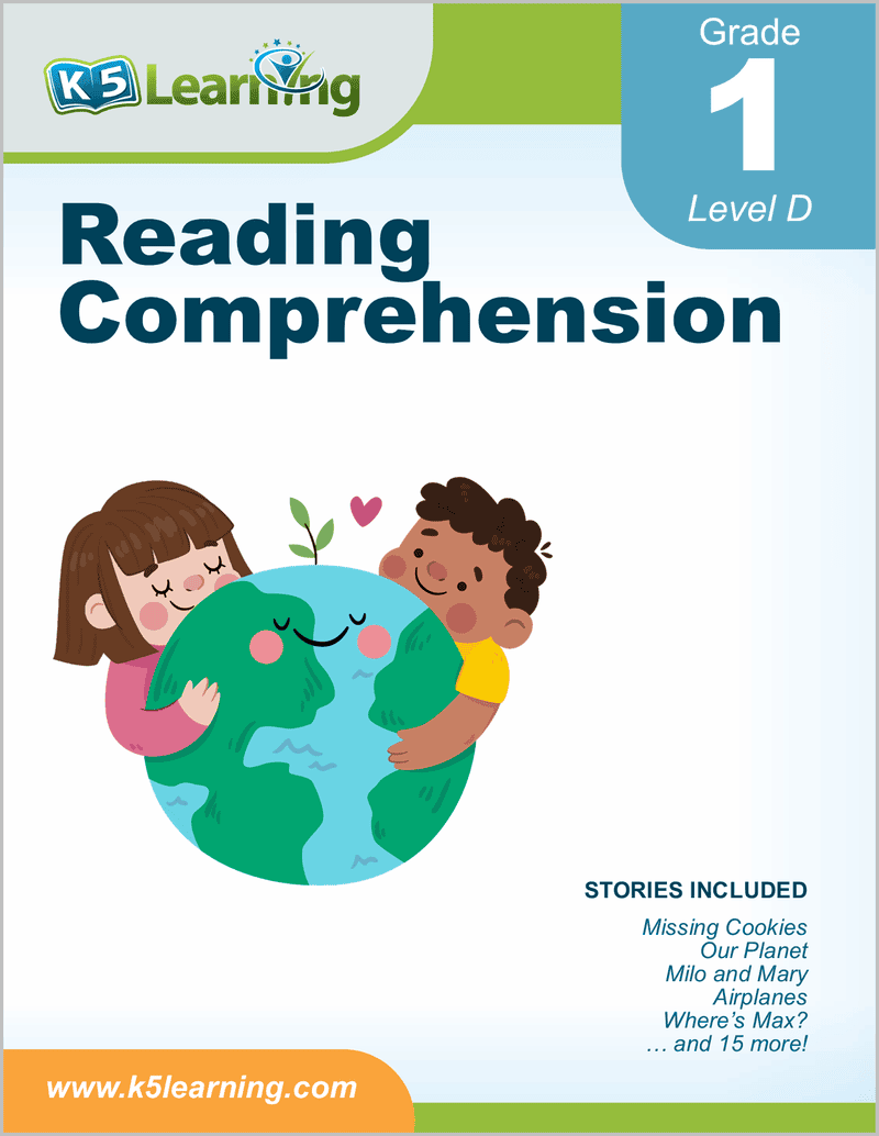 Grade 1 Reading Workbook Level D K5 Bookstore