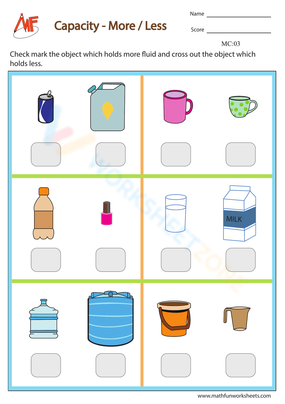 Grade 8 Measuring Liquid Volume Worksheets 2024 Worksheets Library