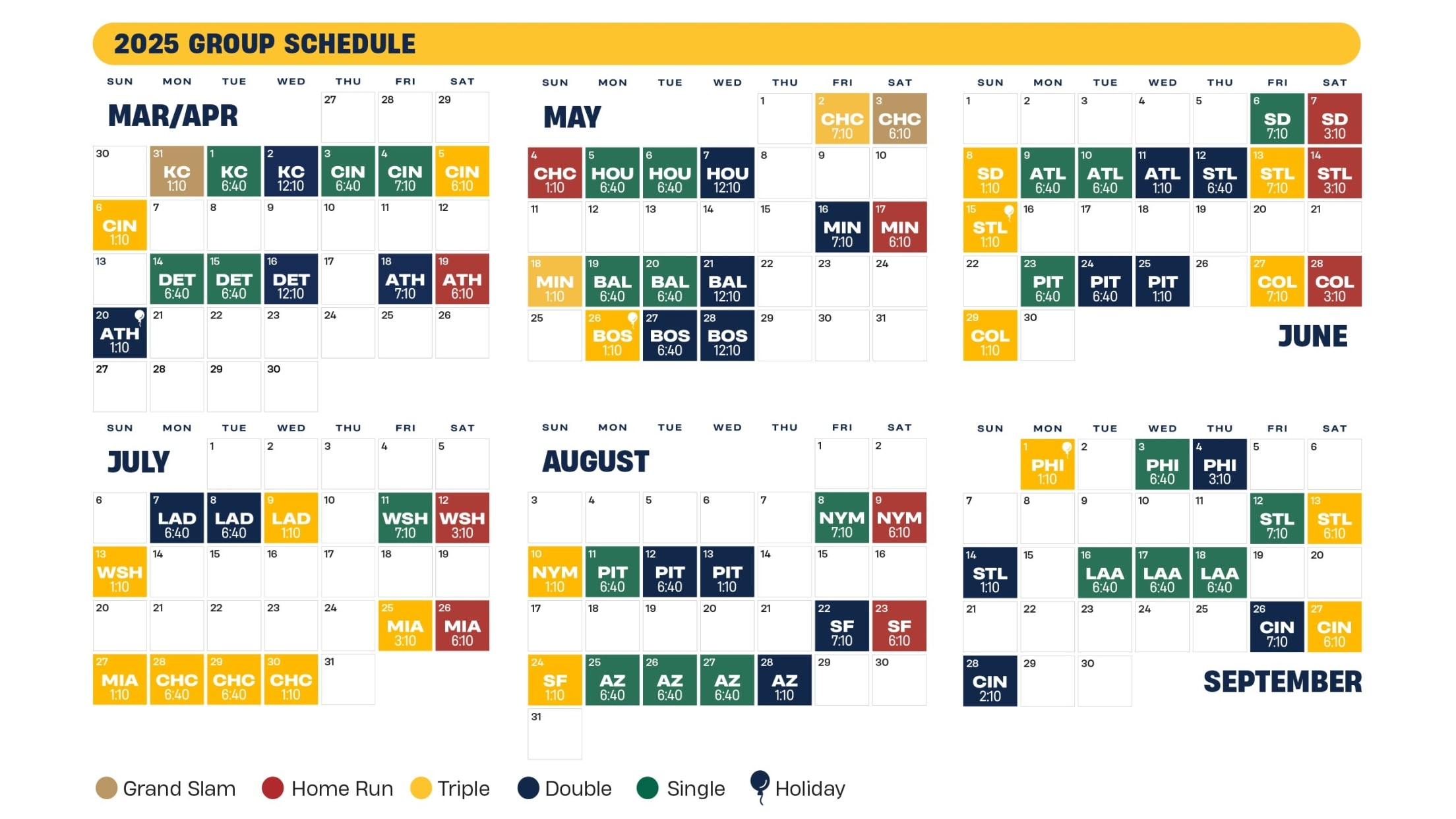 Printable 2025 Milwaukee Brewers Schedule