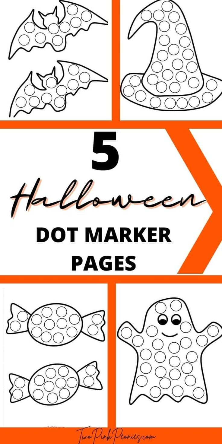 Halloween Do A Dot Printables