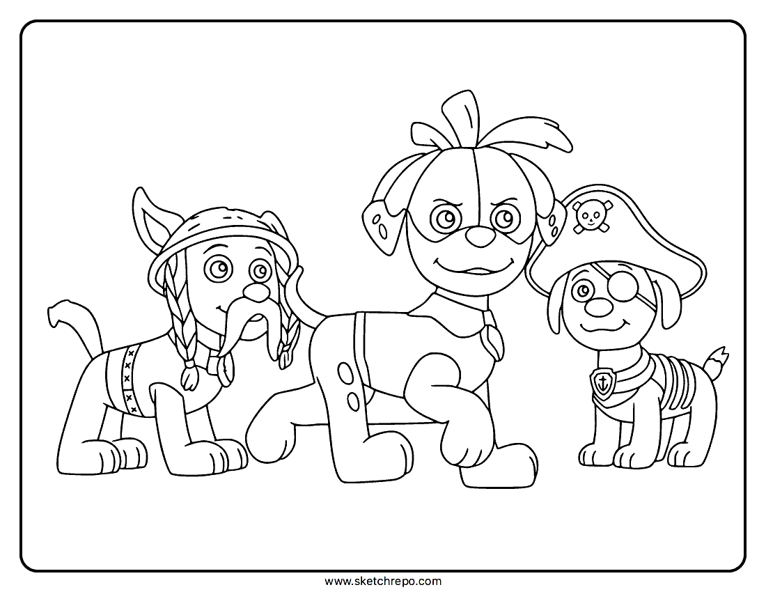 Nick Jr Printable Coloring Pages