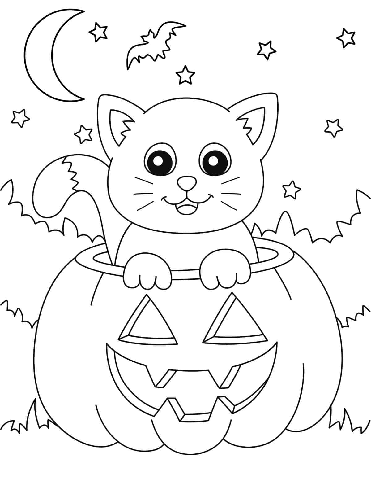 Halloween Printable Sales Coloring Sheets