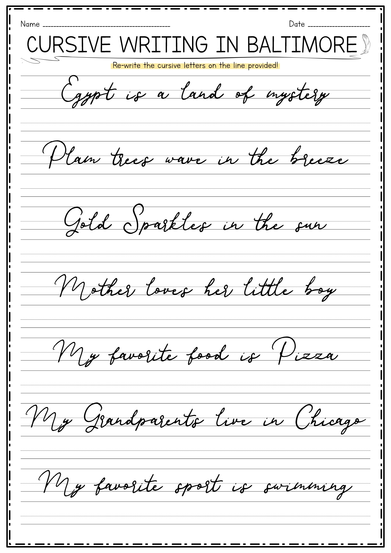 Handwriting Practice Worksheets Free Printables In Print And Worksheets Library