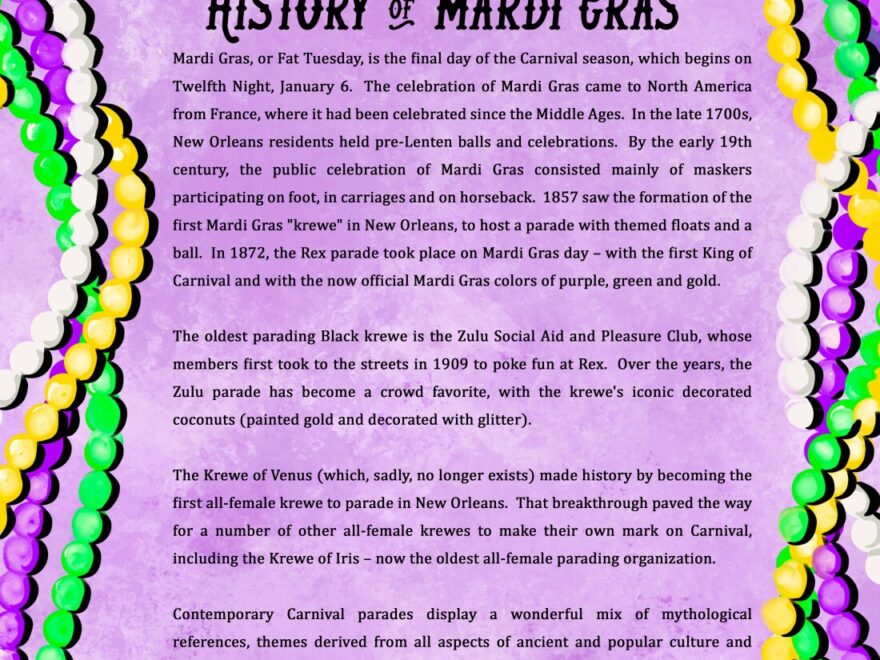 History of Mardi Gras