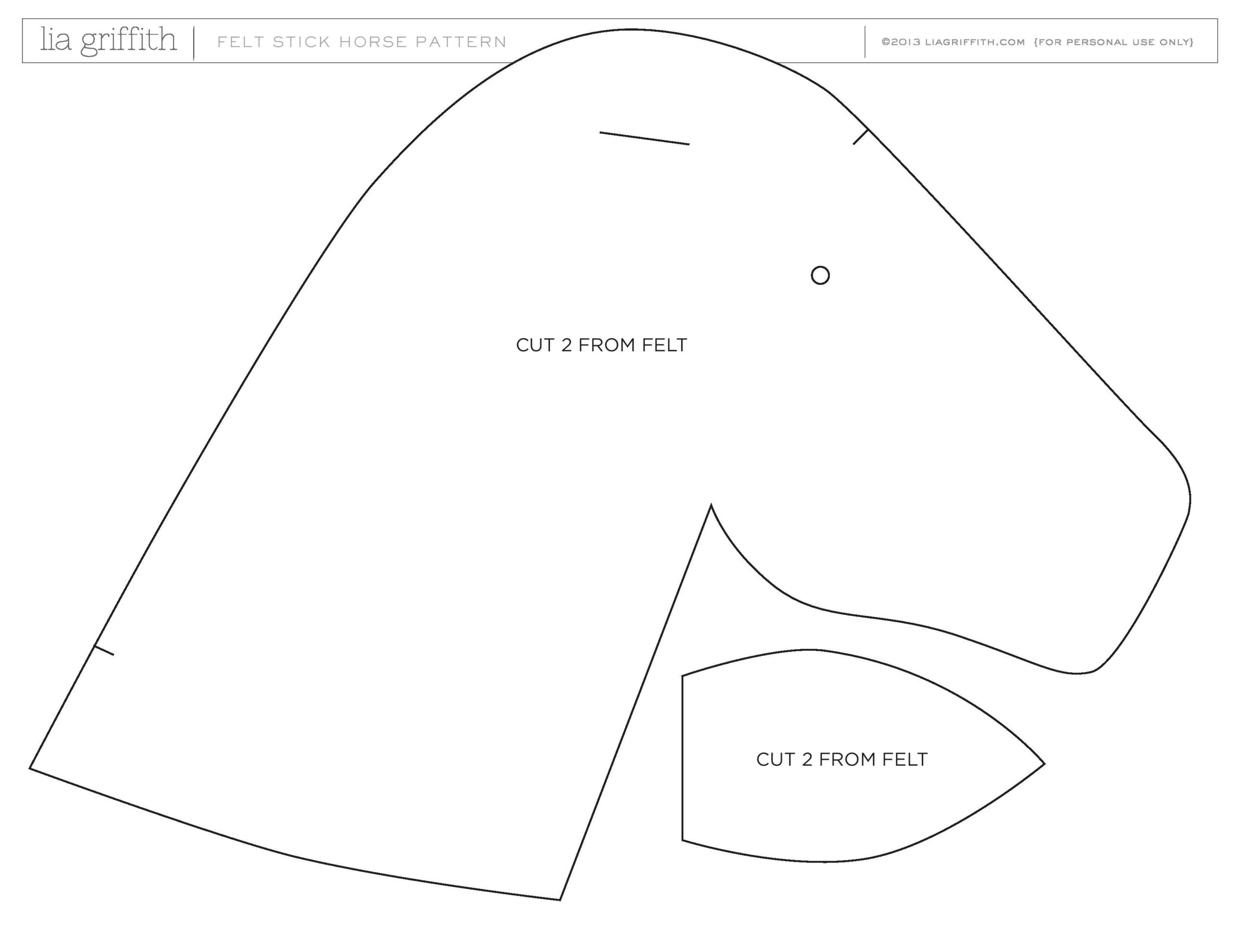 Hobby Horse Pattern Free