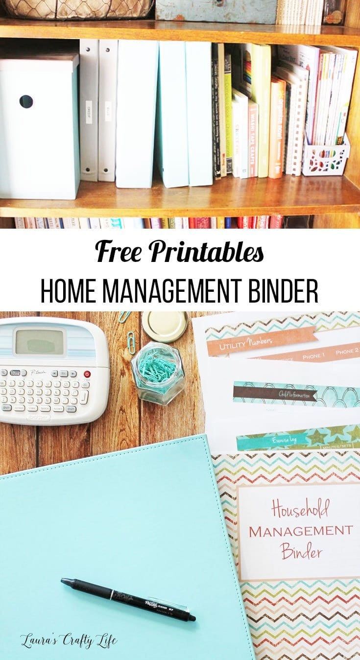 Home Management Binder With Free Printables