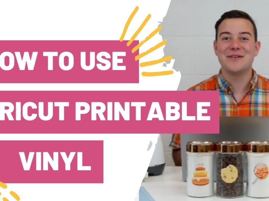How To Use Cricut Printable Vinyl YouTube