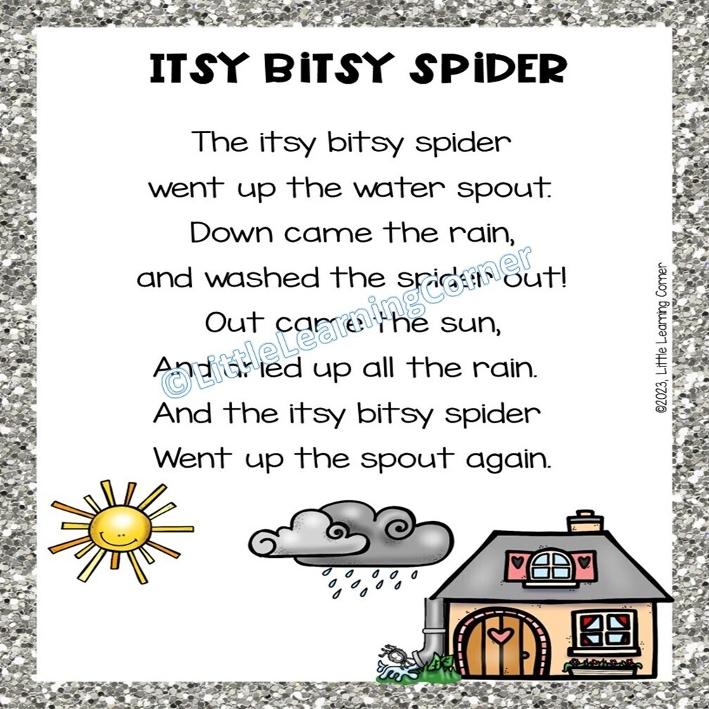 Itsy Bitsy Spider Nursery Rhymes Bundle