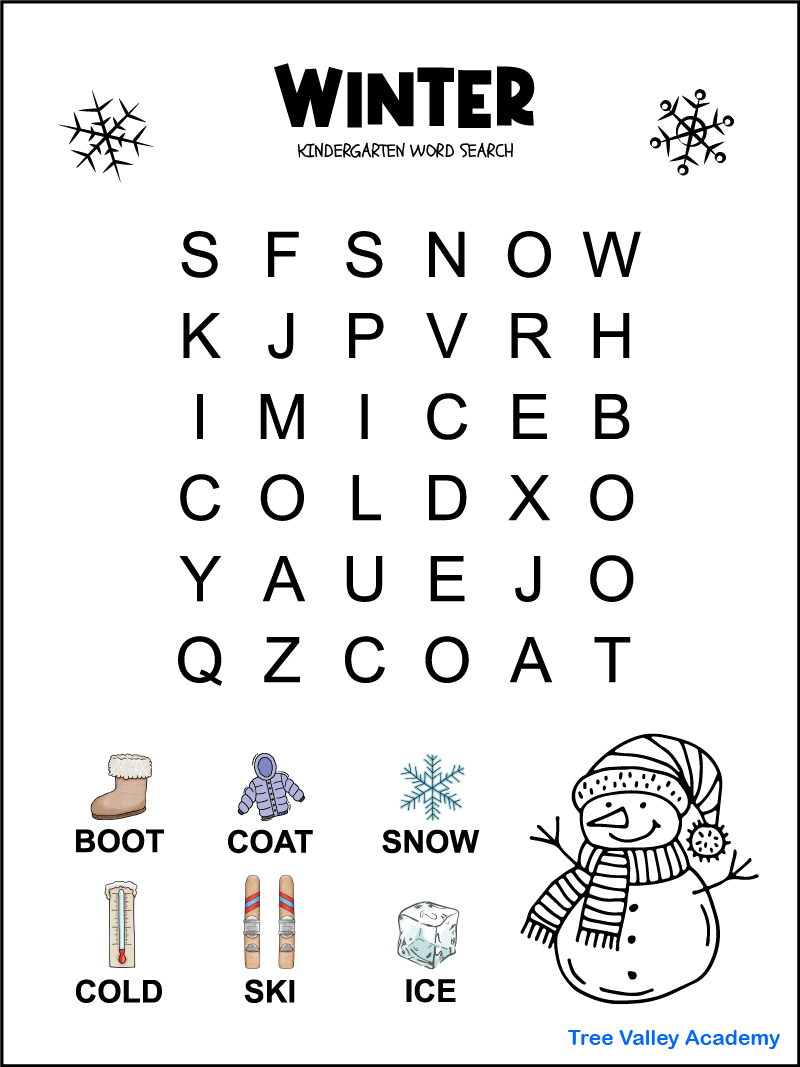 Easy Word Search Puzzles Printable