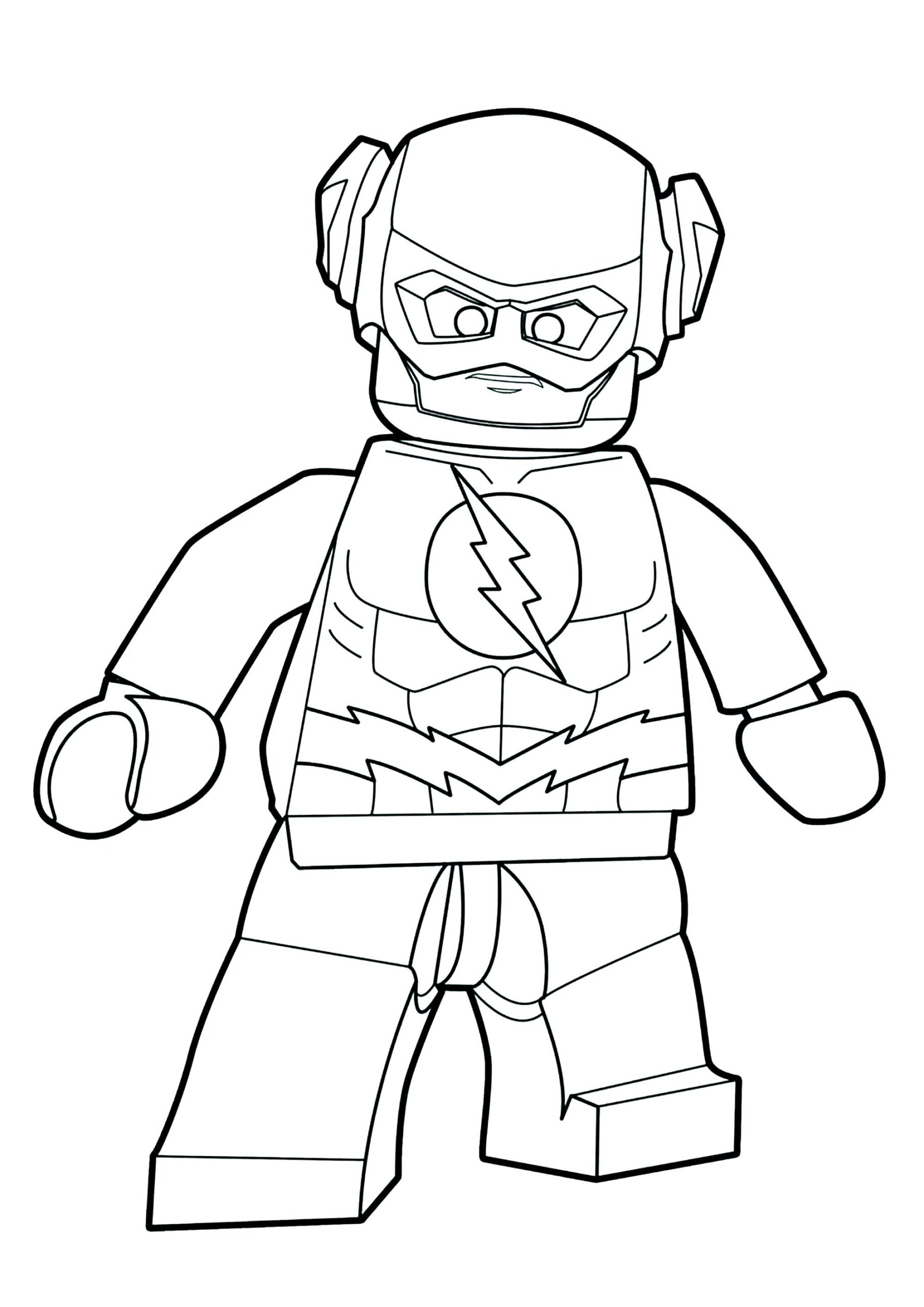 The Flash Printable Coloring Pages