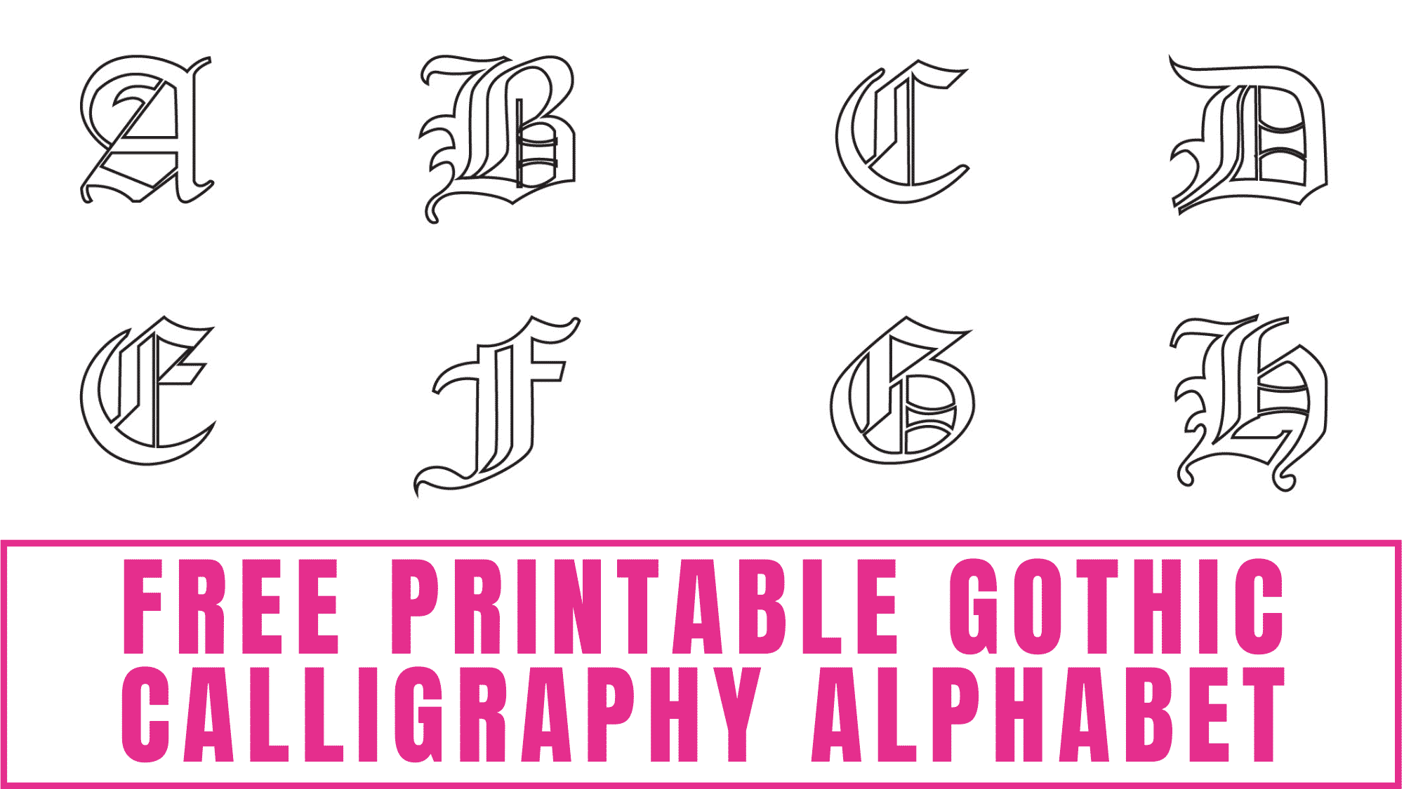 Letters Of The Alphabet Printable Unique Fonts
