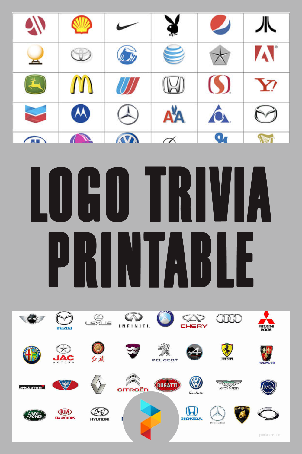 Logo Trivia 10 Free PDF Printables Printablee Worksheets Library