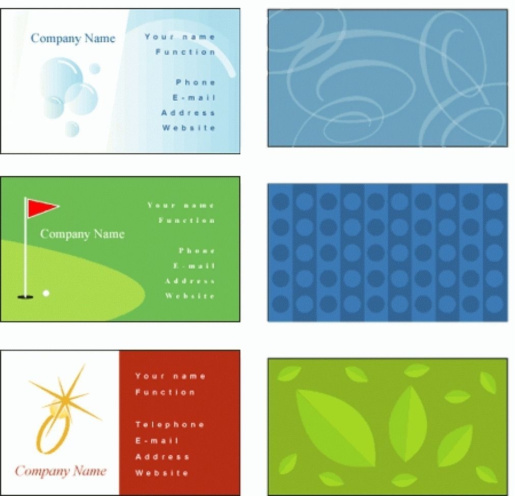 Online Business Card Maker Free Printable