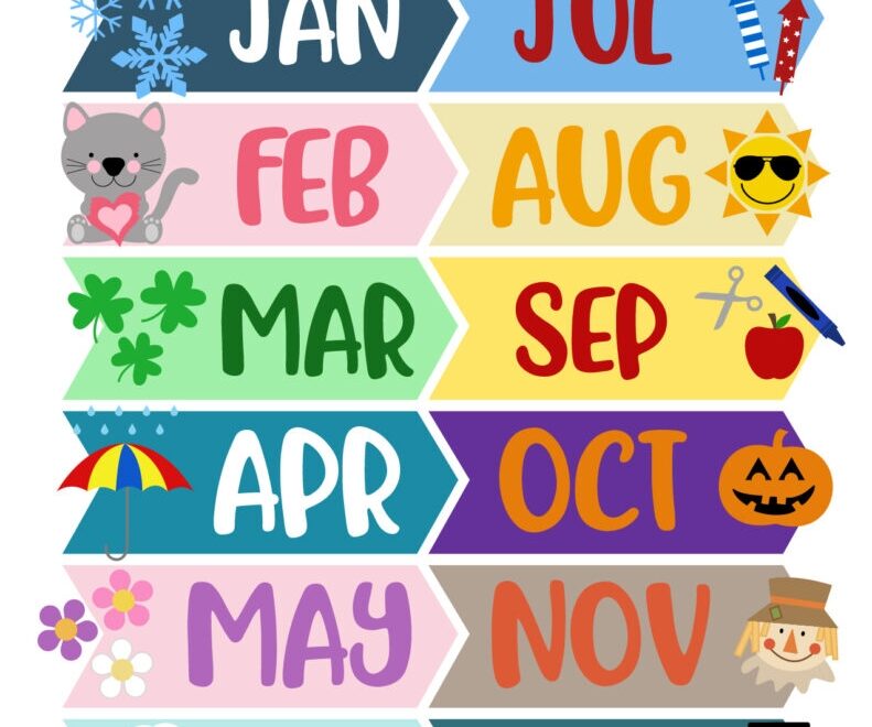 Months Of The Year Worksheets Printables Printabulls
