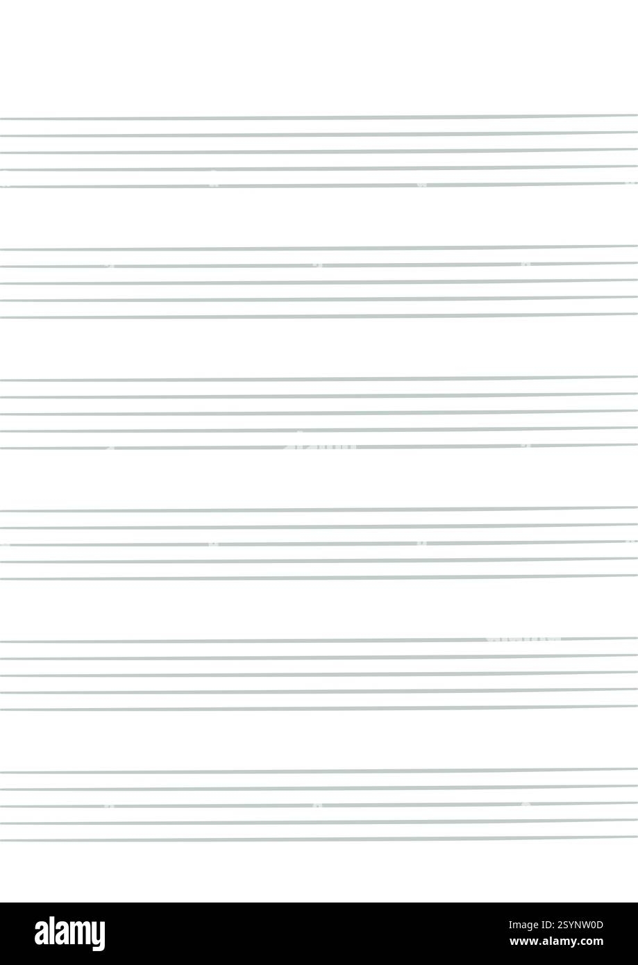 Music Stave Template Blank Stave Hi res Stock Photography And Images Page 2 Alamy