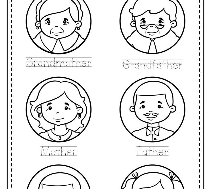 My Family Preschool 10 Free PDF Printables Printablee